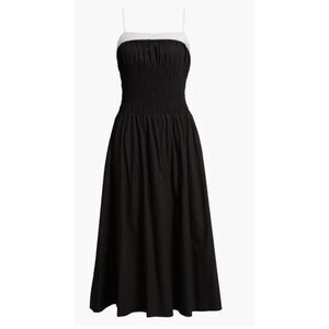 Moon River Smocked Midi Dress Contrast Size S NEW